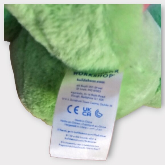 Build-a-Bear Spring Frog plush - Picture 3 of 4